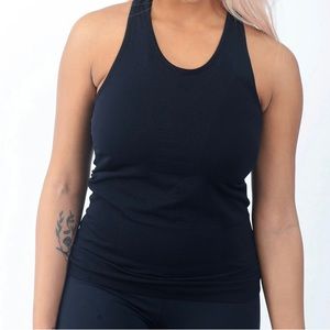 Zyia Copper charged tank black